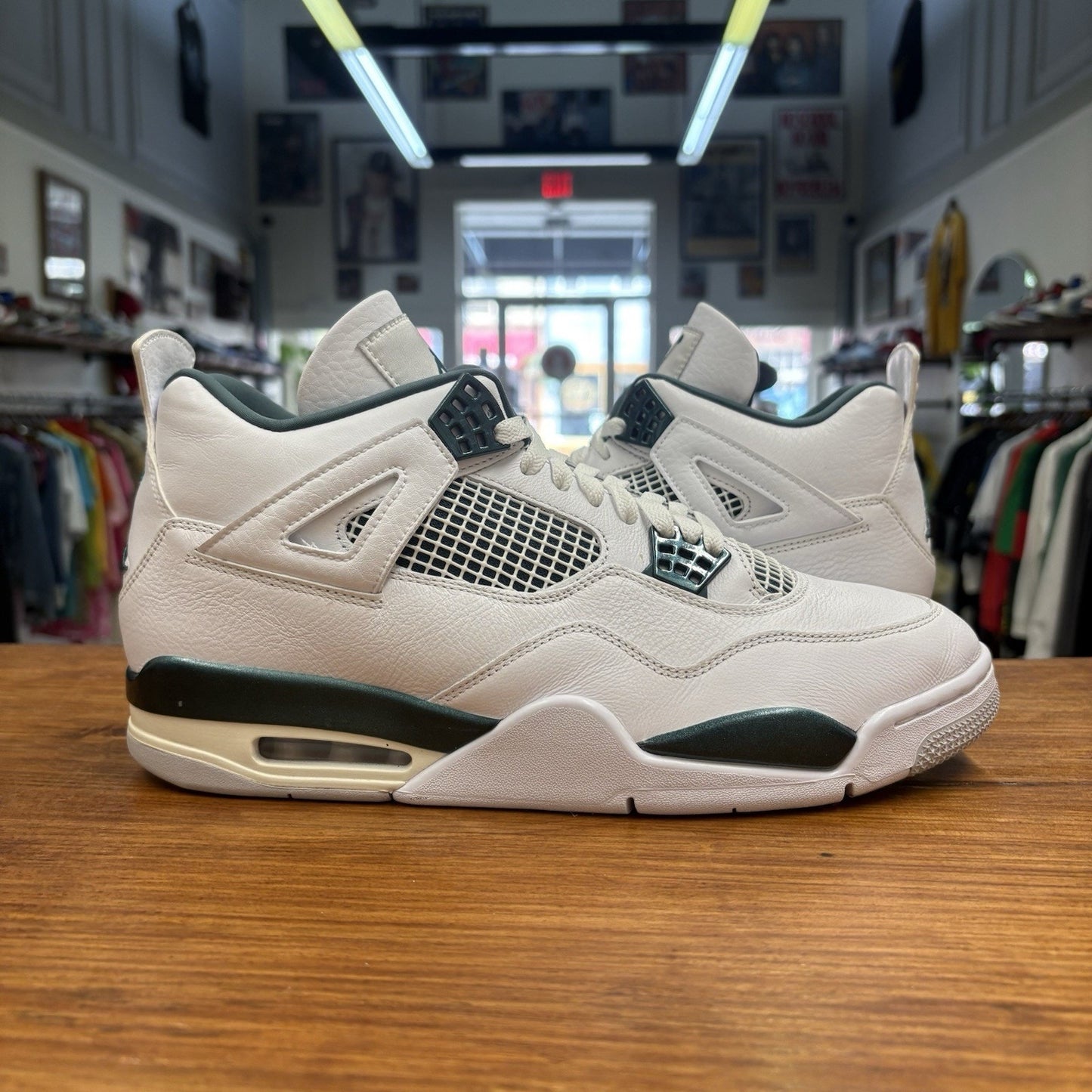 Size 12 - Air Jordan 4 Retro Oxidized Green Worn Once