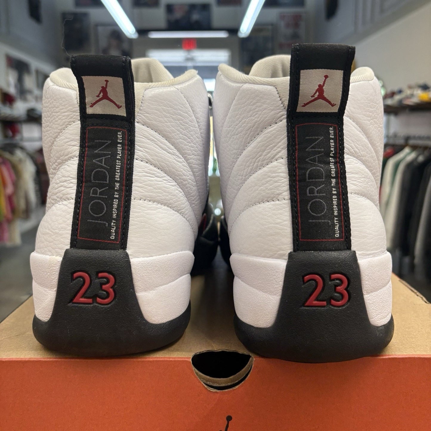Size 13 - Air Jordan 12 Retro Taxi Flip Lightly Worn OG All
