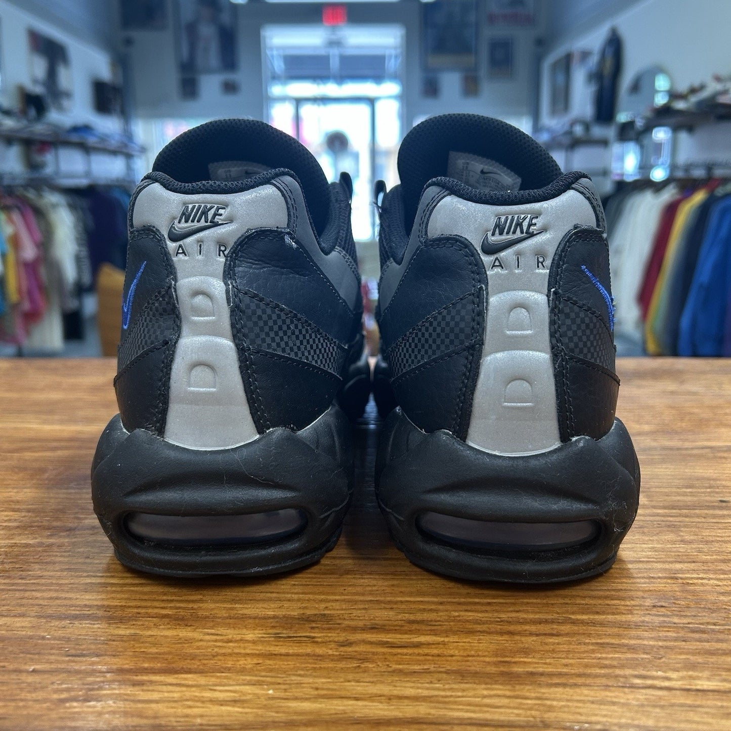 Size 13 - Nike Air Max 95 Essential Black Game Royal