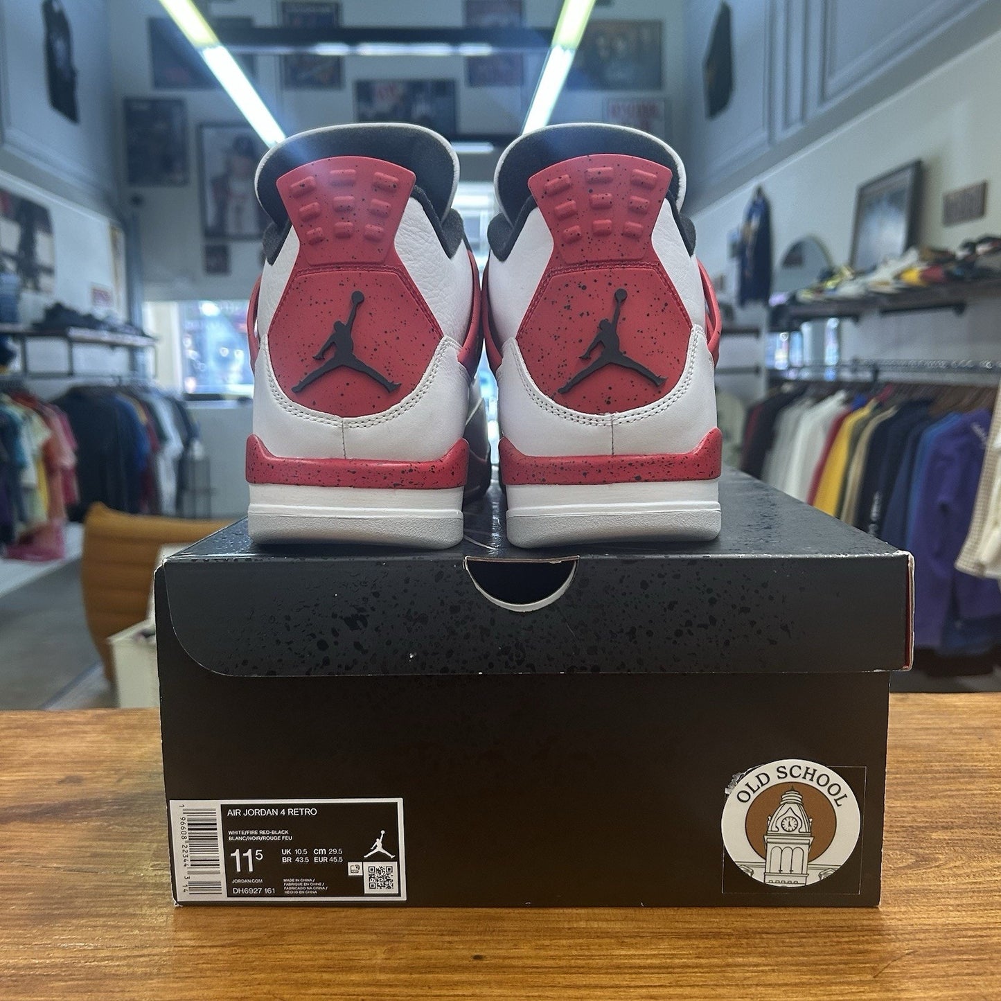 Size 11.5 - Jordan 4 Red Cement