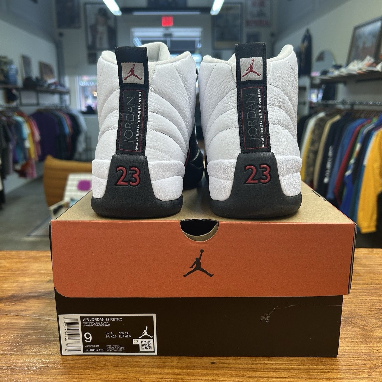 Size 9 - Jordan 12 Retro Taxi Flip