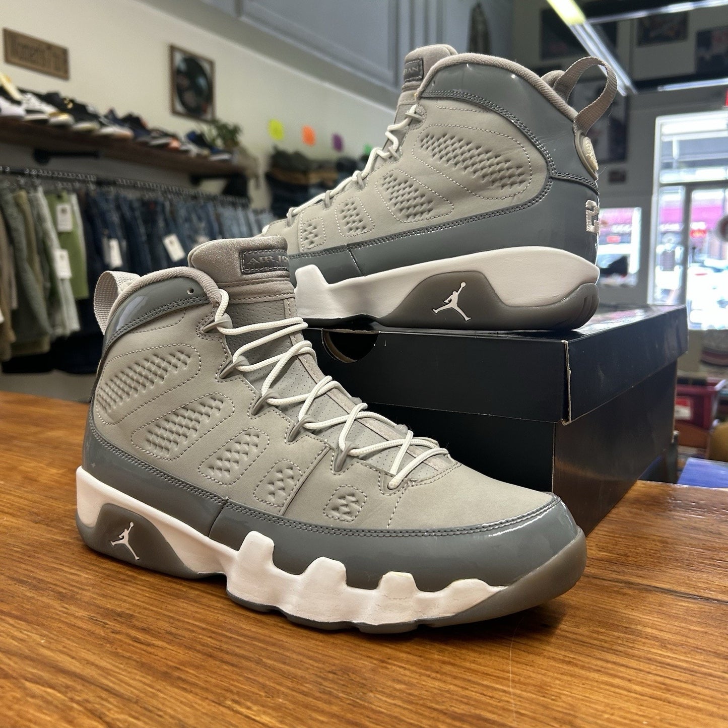 Size 10 - Air Jordan 9 2012 Cool Grey