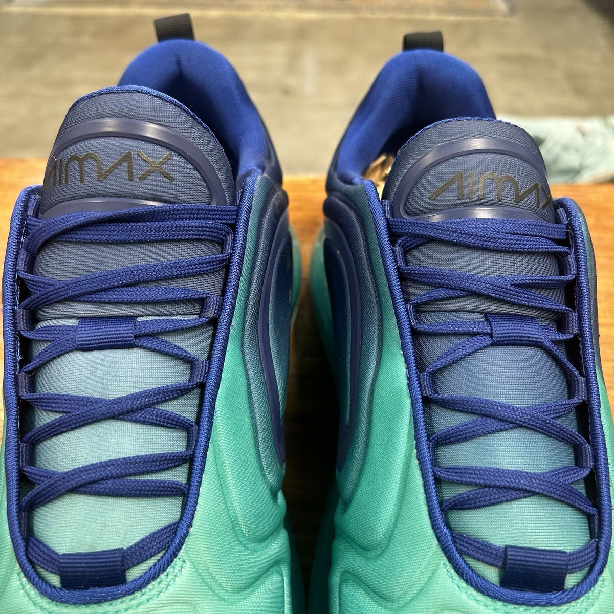 Size 12 - Nike Air Max 720 Sea Forest Lightly Worn With Box