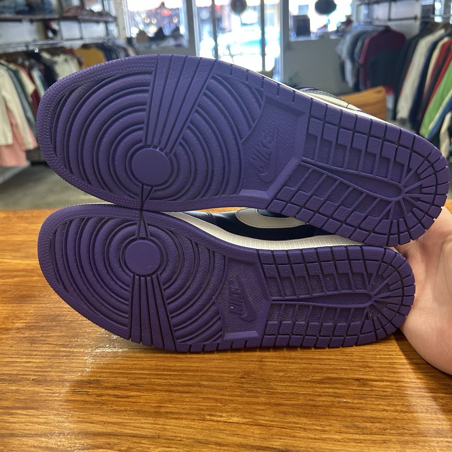 Size 10 - Air Jordan 1 Low Court Purple
