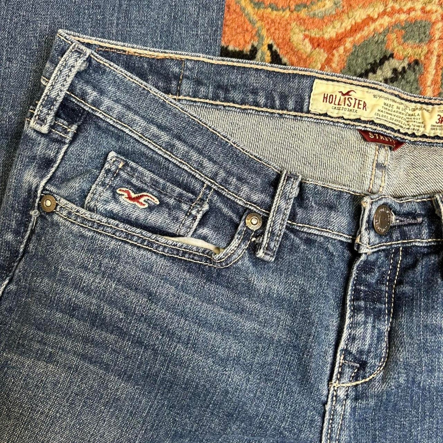 2000s y2k Hollister Low Rise Skinny Jeans