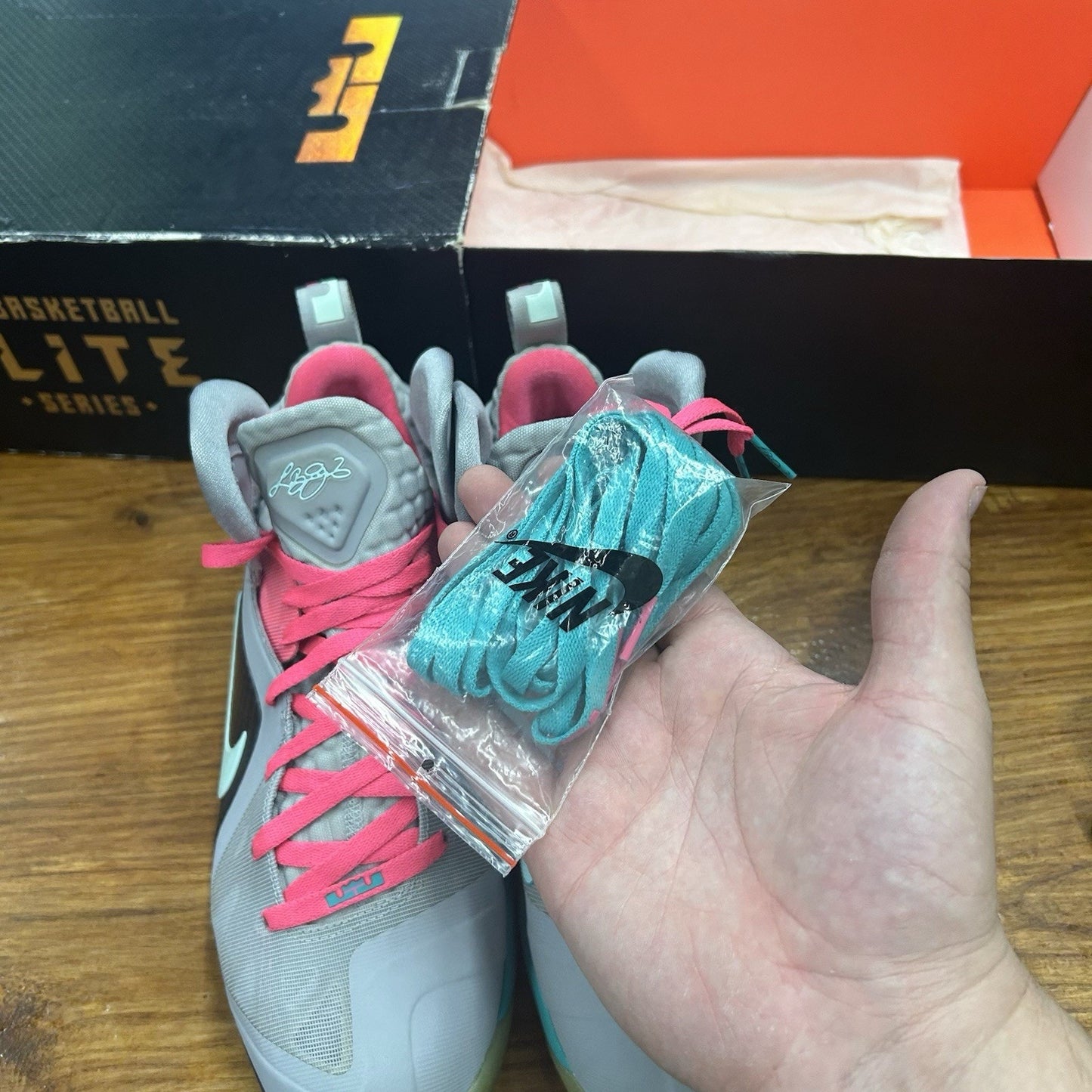 Size 10 - Nike LeBron 9 P.S. Elite South Beach Lightly Worn OG All