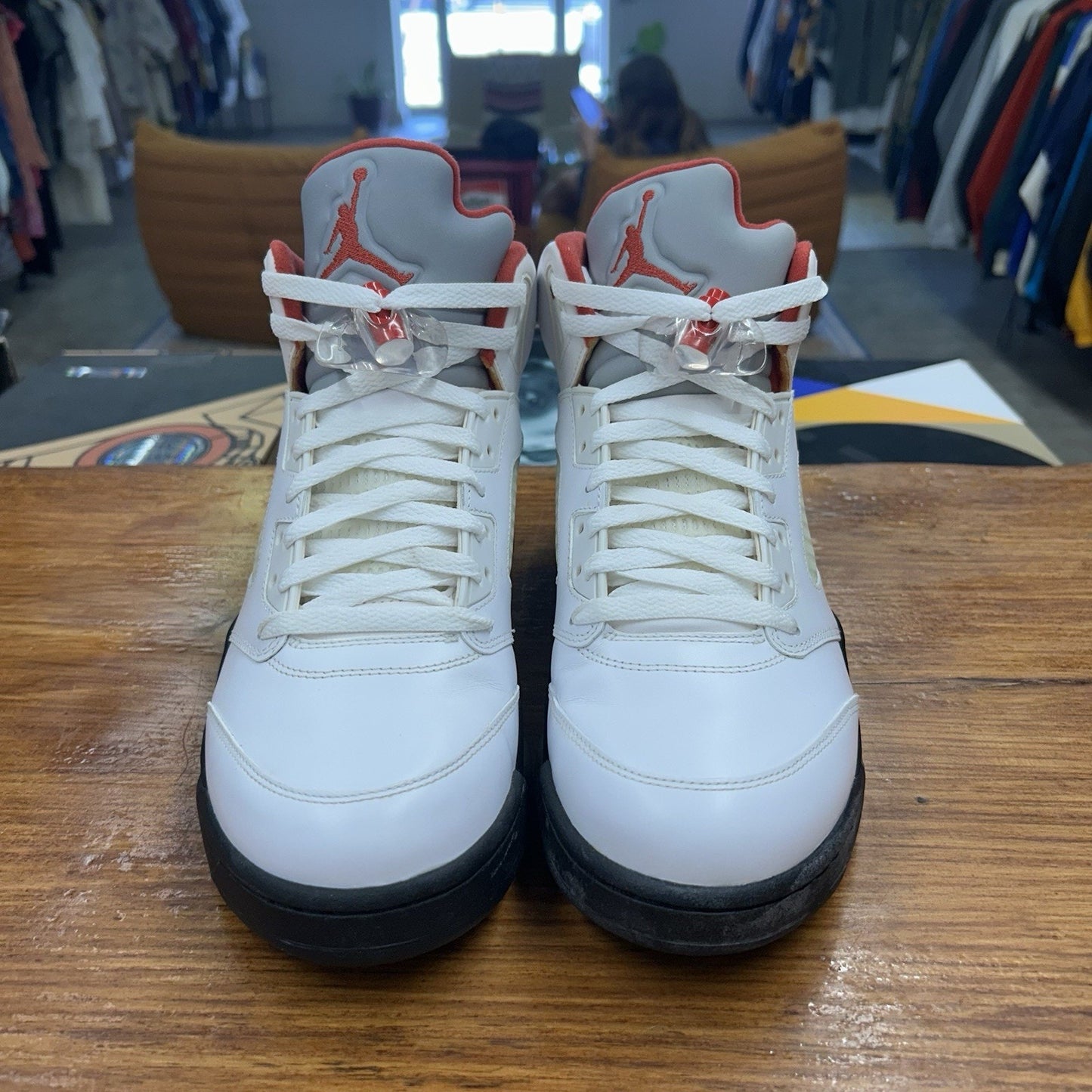 Size 10.5 - Jordan 5 Retro 2013 Fire Red