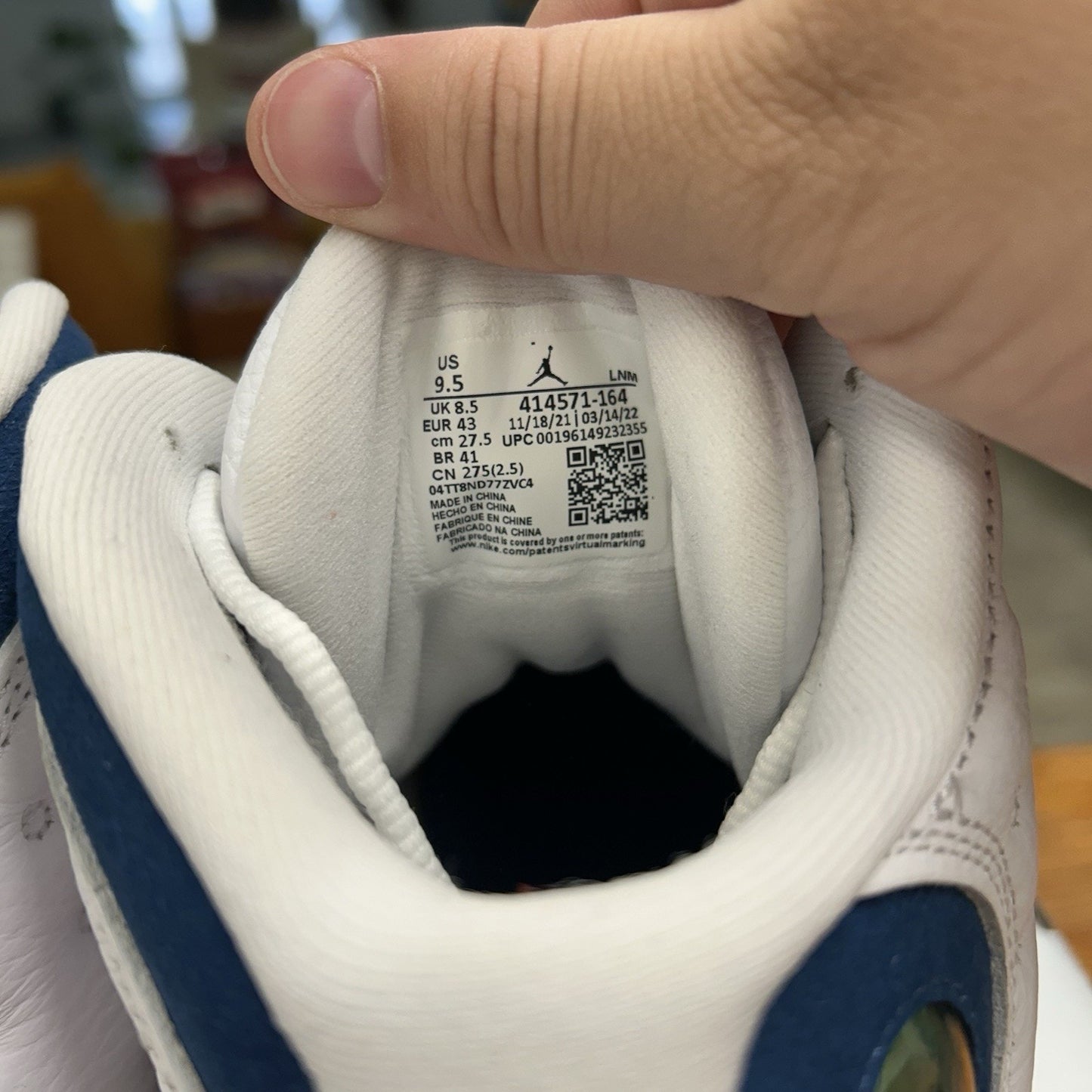 Size 9.5 - Jordan 13 Retro Mid French Blue