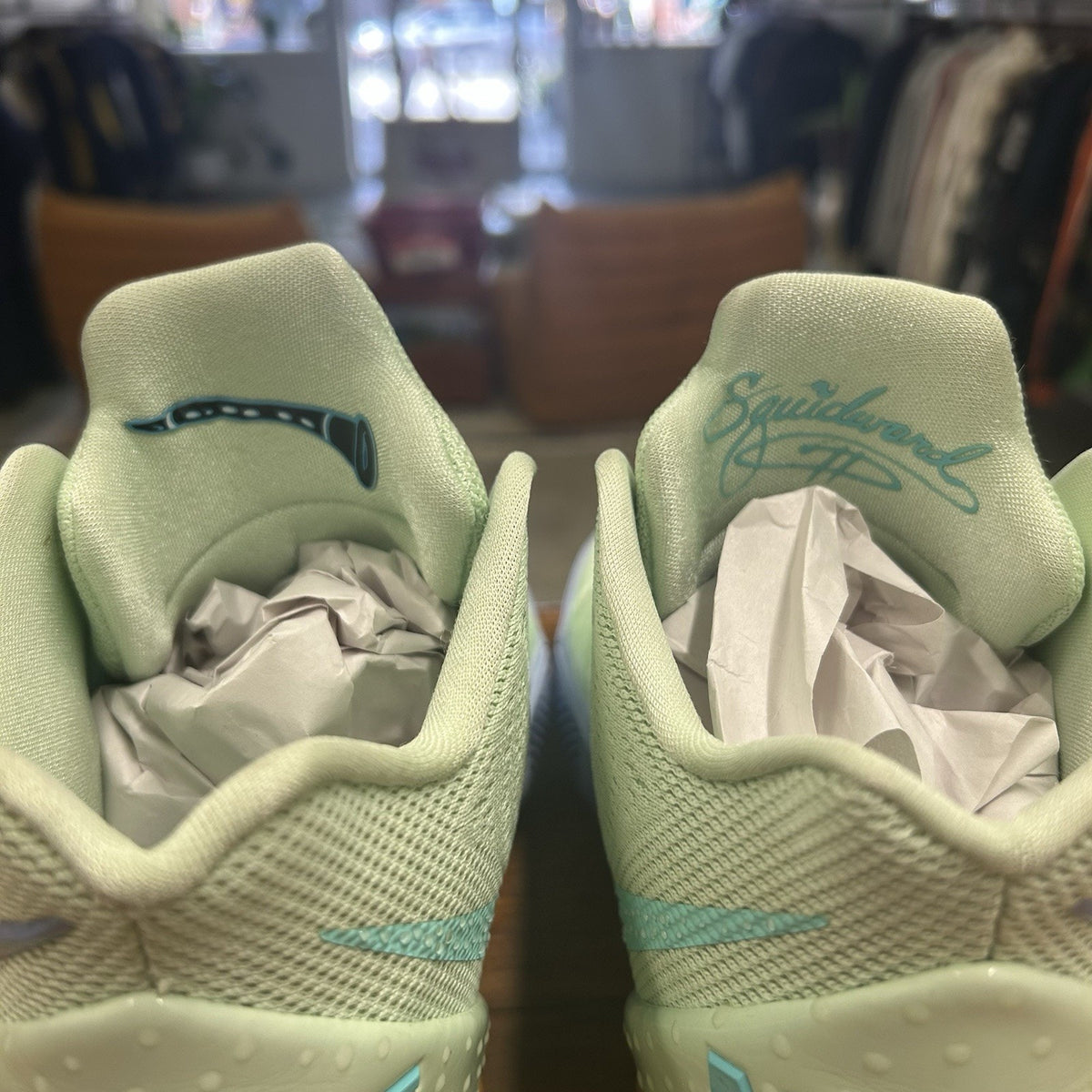 Size 12 - SpongeBob SquarePants x Nike Kyrie 5 Squidward Worn Once Perfect Tread