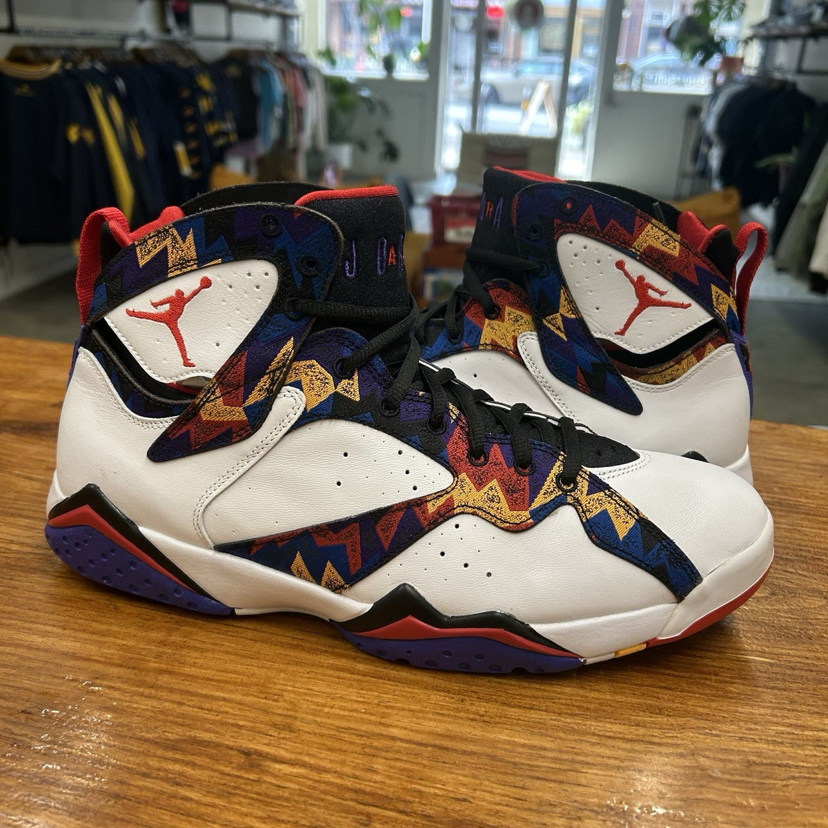 Size 12 - Air Jordan 7 Retro Sweater Worn Once No Box