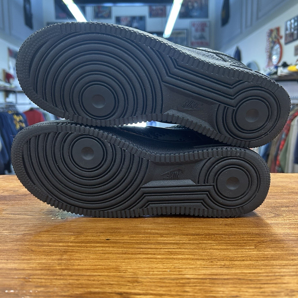 Size 9 - Kobe Bryant x Nike Air Force 1 Low Triple Black Lightly Worn