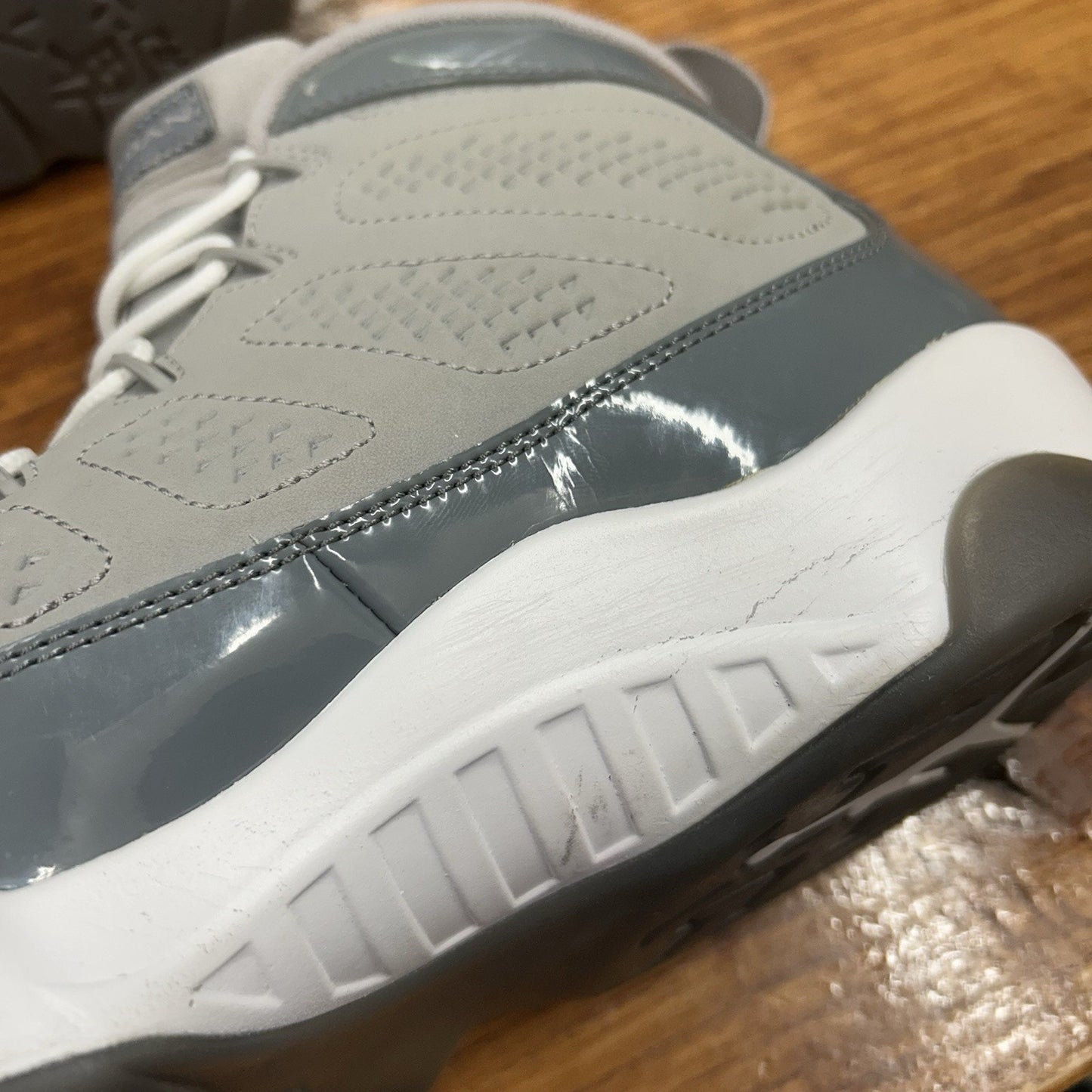 Size 10 - Air Jordan 9 2012 Cool Grey