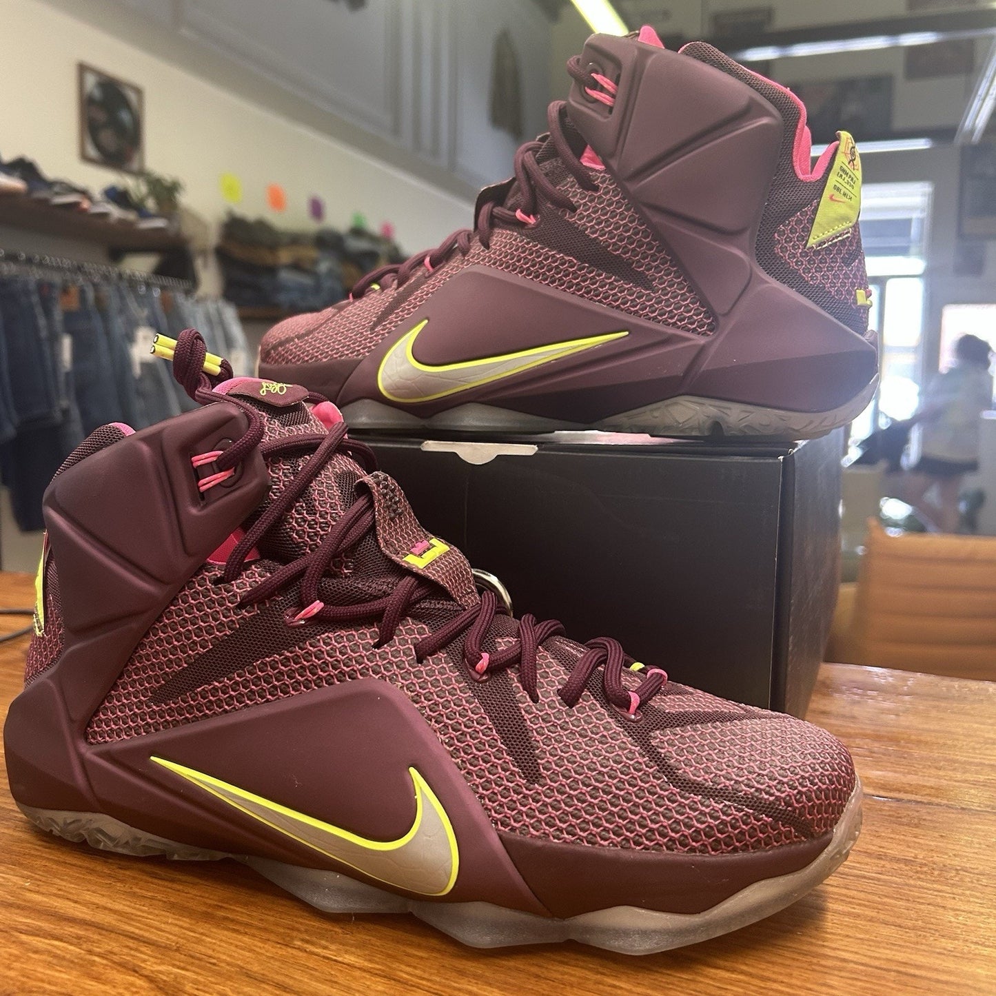 Size 10.5 - Nike LeBron 12 Double Helix NEW