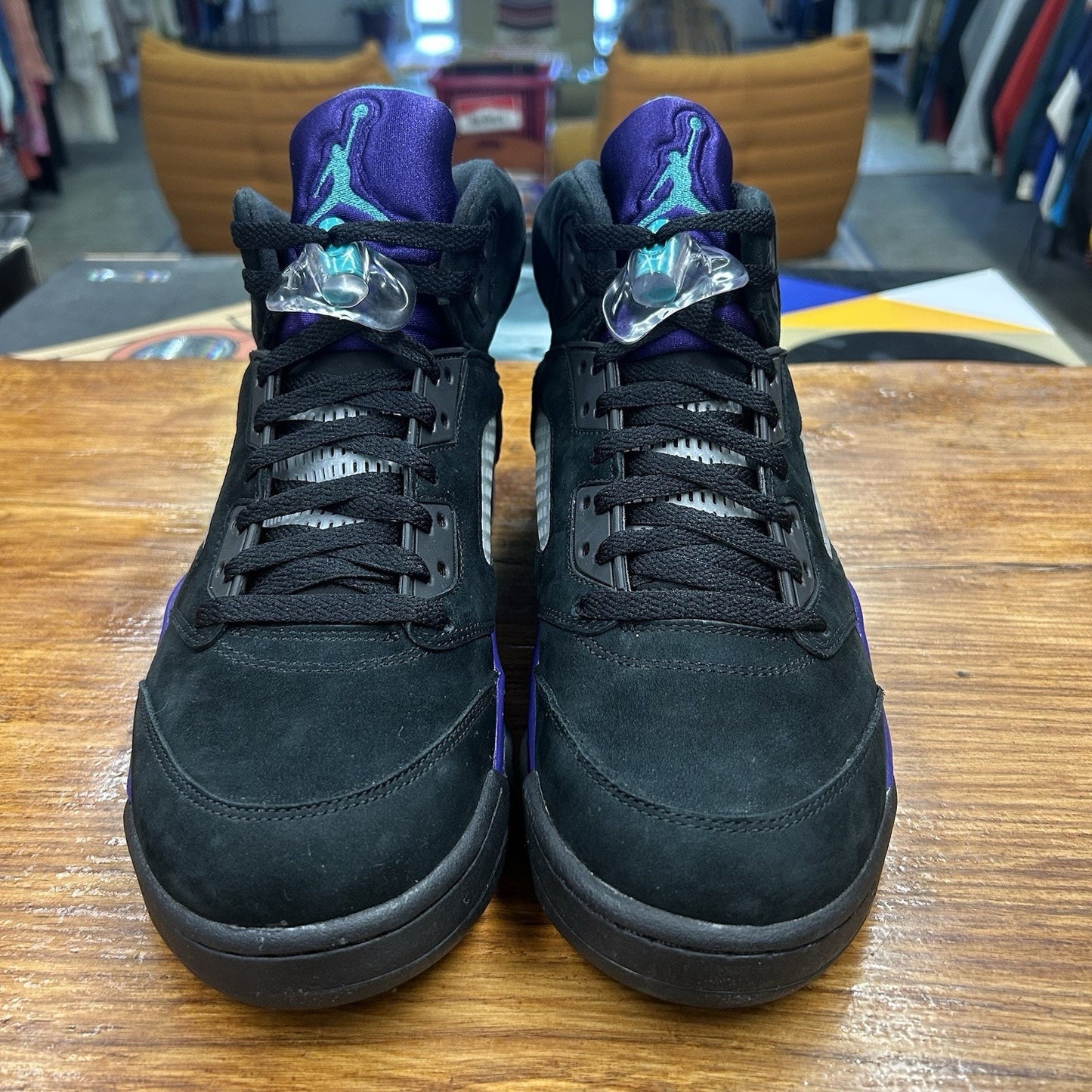 Size 10 - Air Jordan 5 Retro Black Grape
