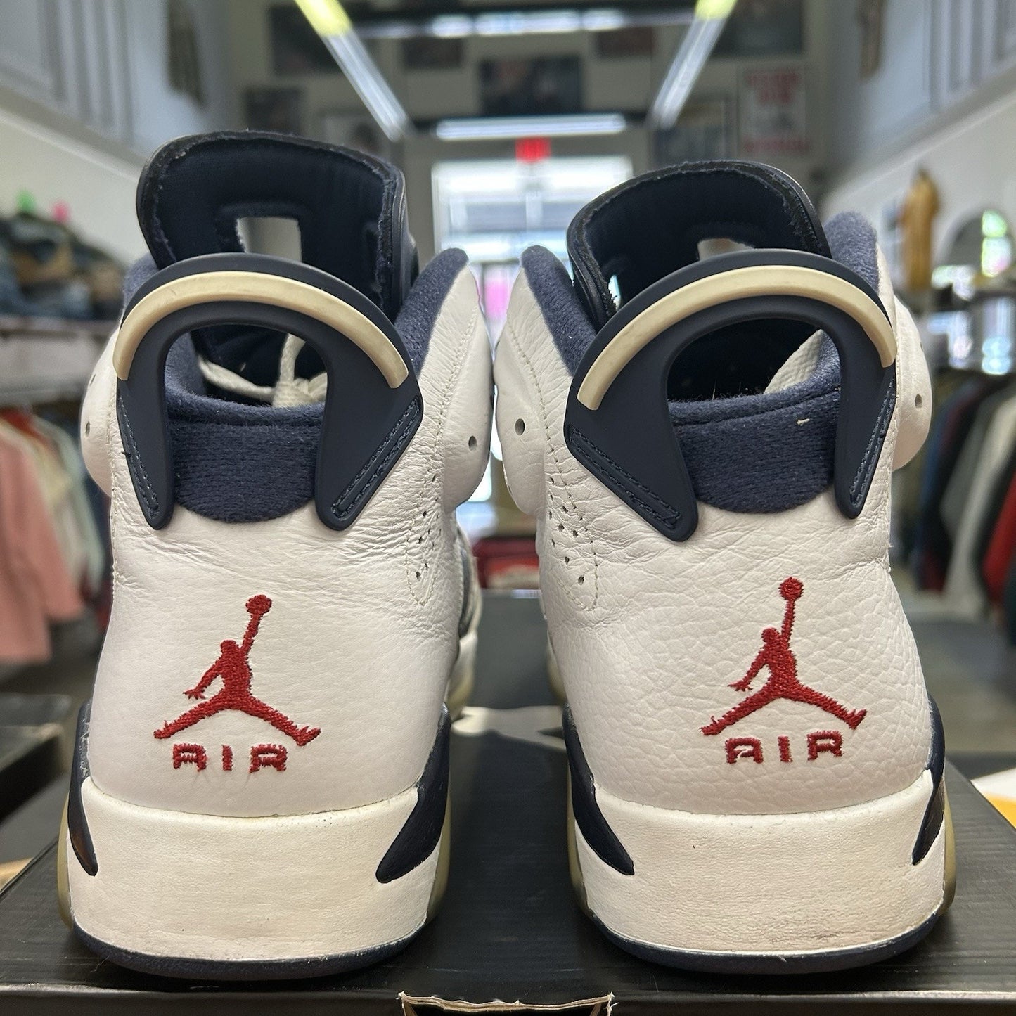 Size 9.5 - Air Jordan 6 Retro 2012 Olympic OG All