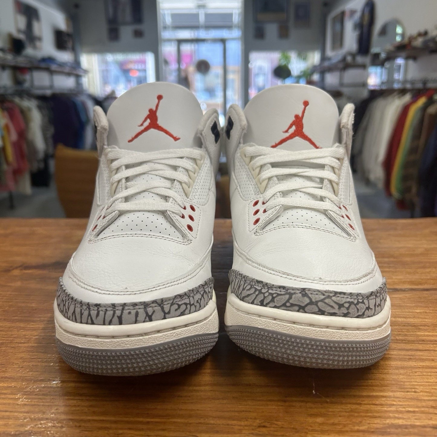 Size 9 - Jordan 3 Retro Mid White Cement Reimagined Lightly Worn OG All