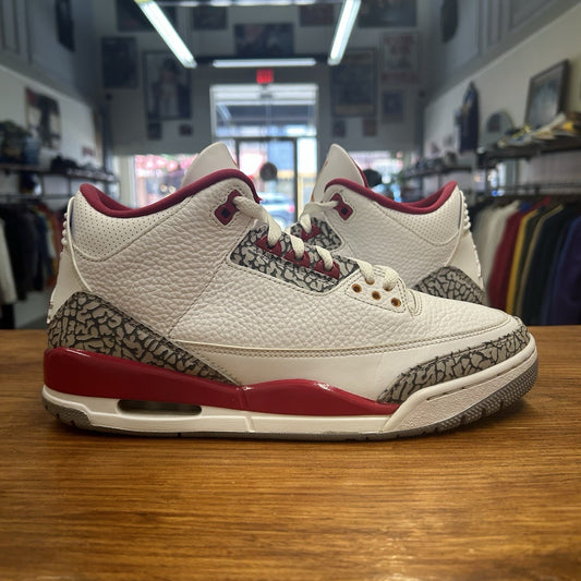 Size 10 - Jordan 3 Retro Mid Cardinal Red