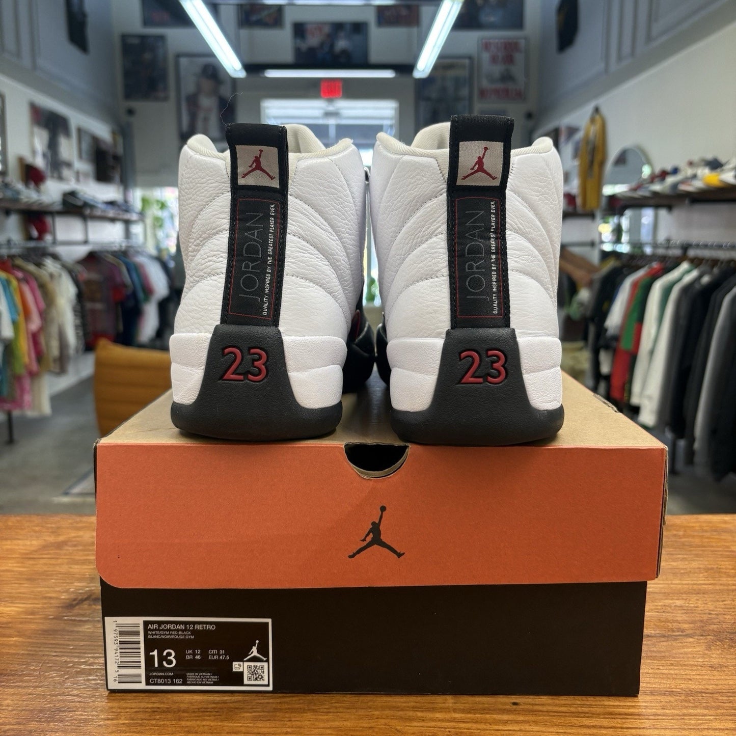 Size 13 - Air Jordan 12 Retro Taxi Flip Lightly Worn OG All