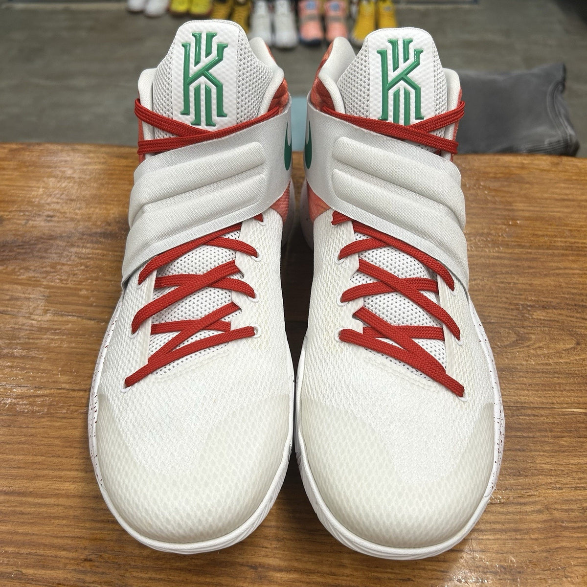 Size 12 - Nike Kyrie 2 Ky-Rispy Kreme Special Box Version 1 White 2016 Tried On
