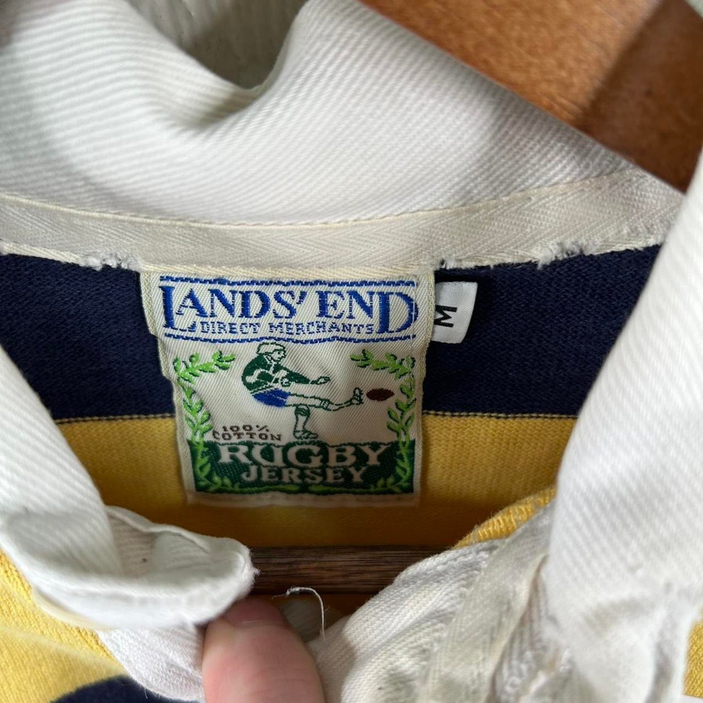 Vintage 90’s 1/4 Button-Down Rugby Jersey (M)