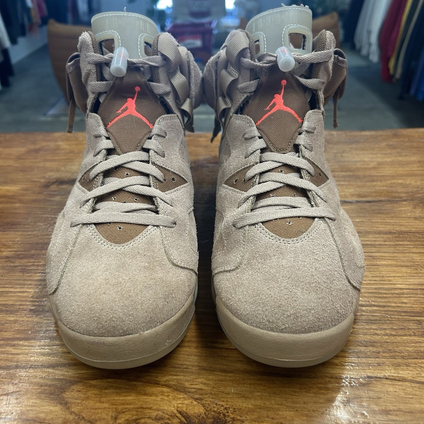 Size 13 - Jordan 6 x Travis Scott British Khaki