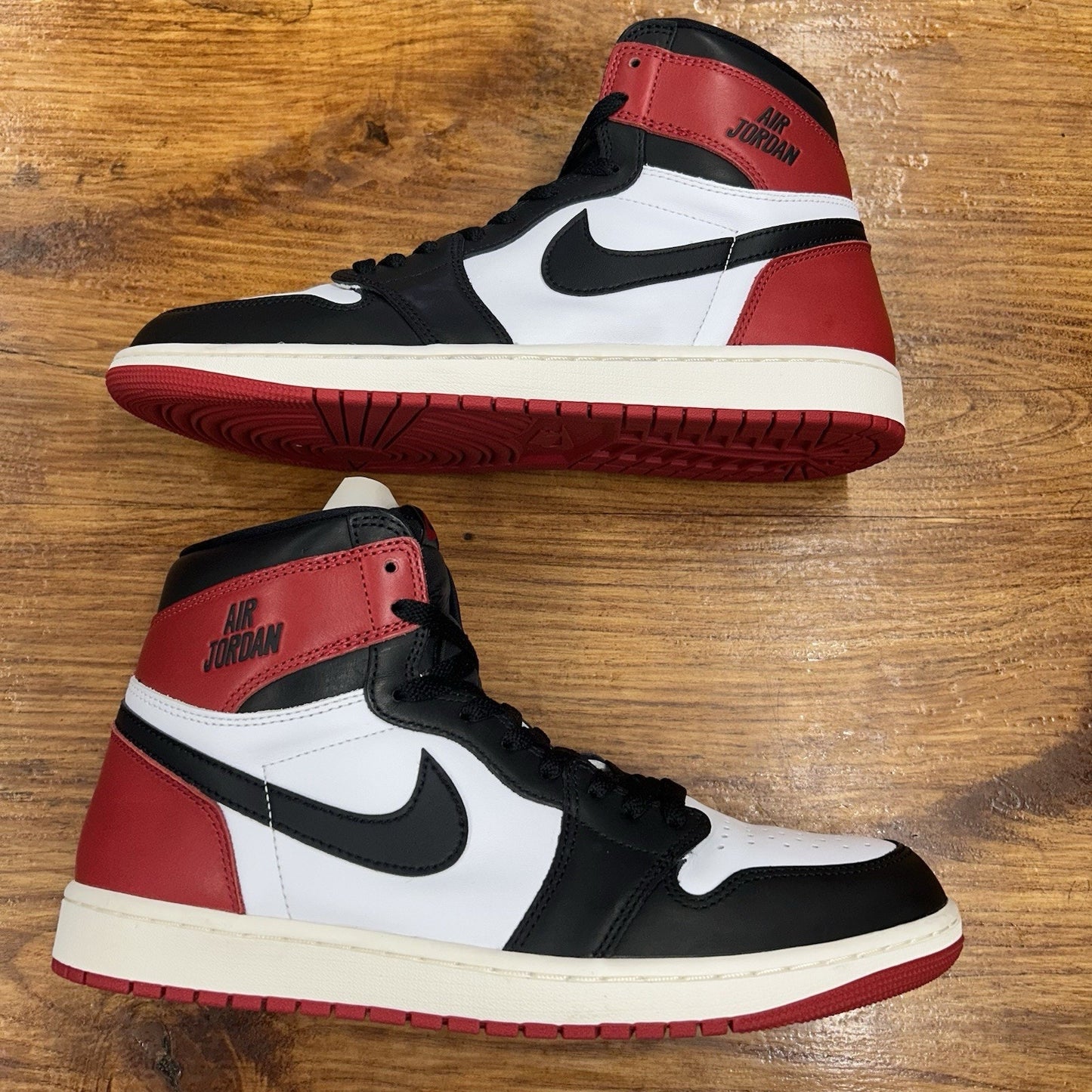 Jordan High Black Toe Reimagined - Like New - $120