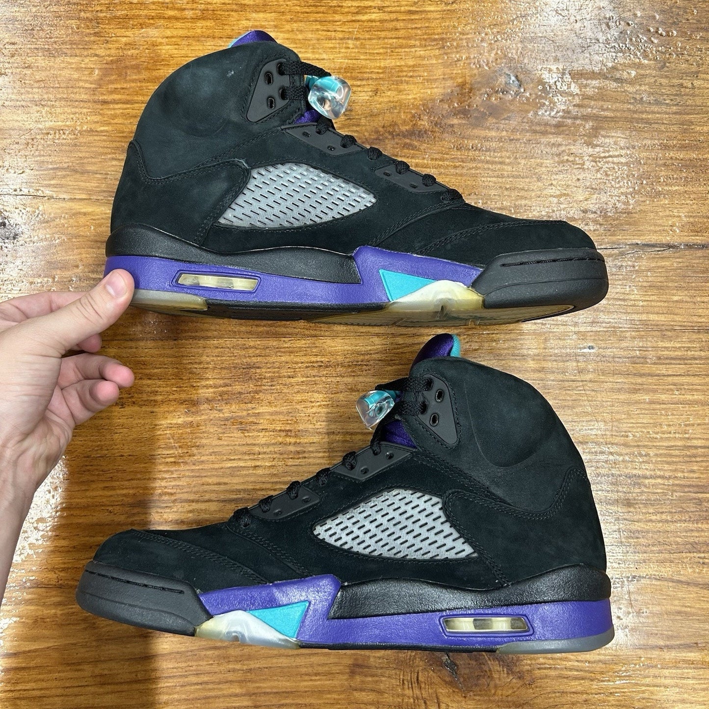 Size 10 - Air Jordan 5 Retro Black Grape