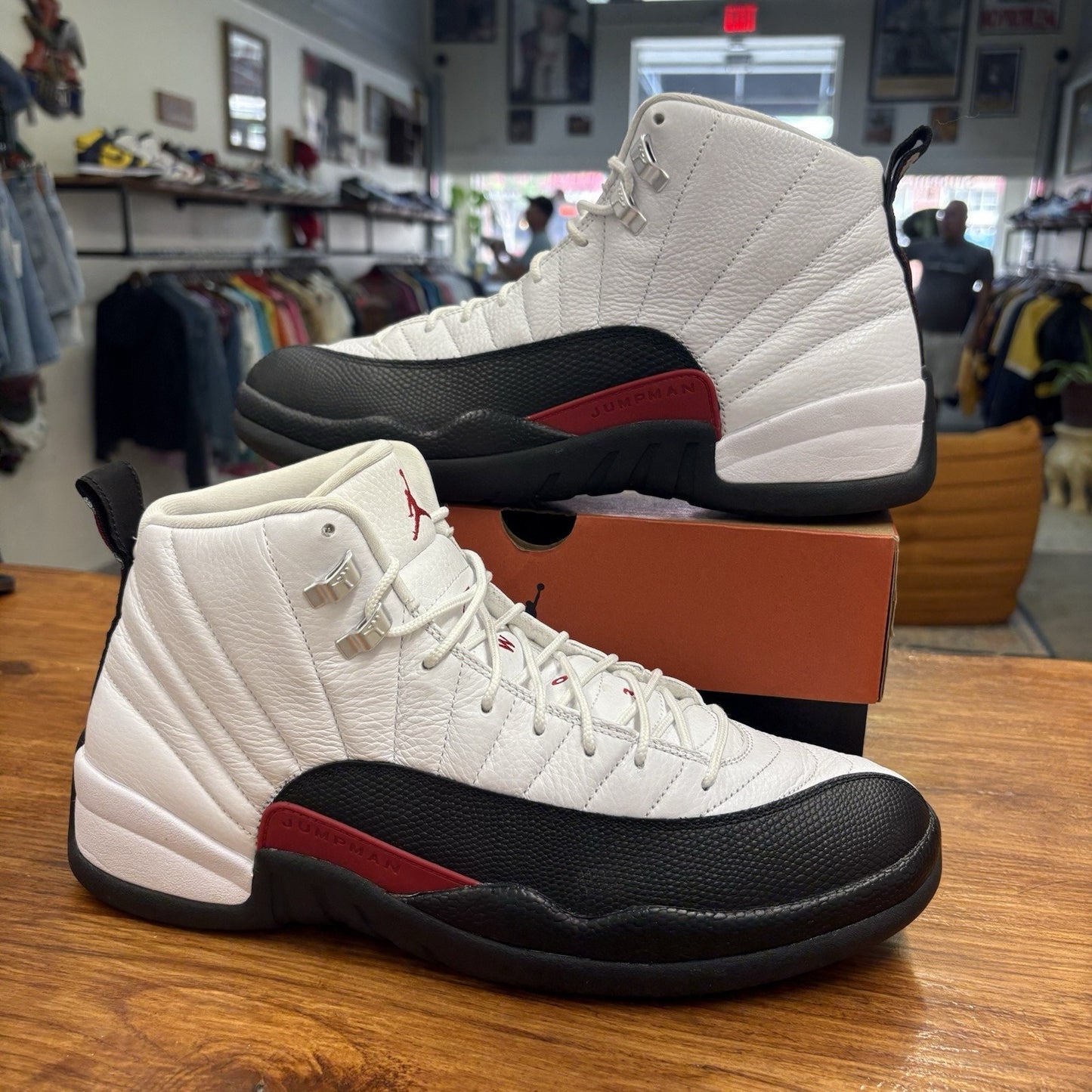 Size 13 - Air Jordan 12 Retro Taxi Flip Lightly Worn OG All