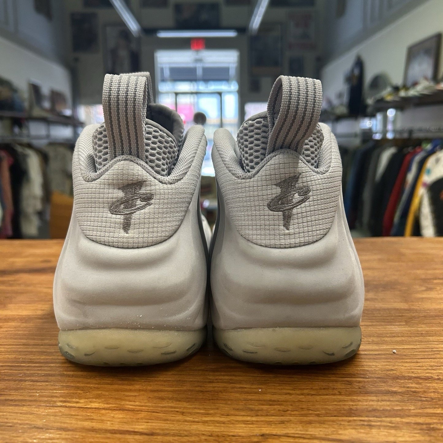 Size 12 - Nike Foamposite Wolf Grey