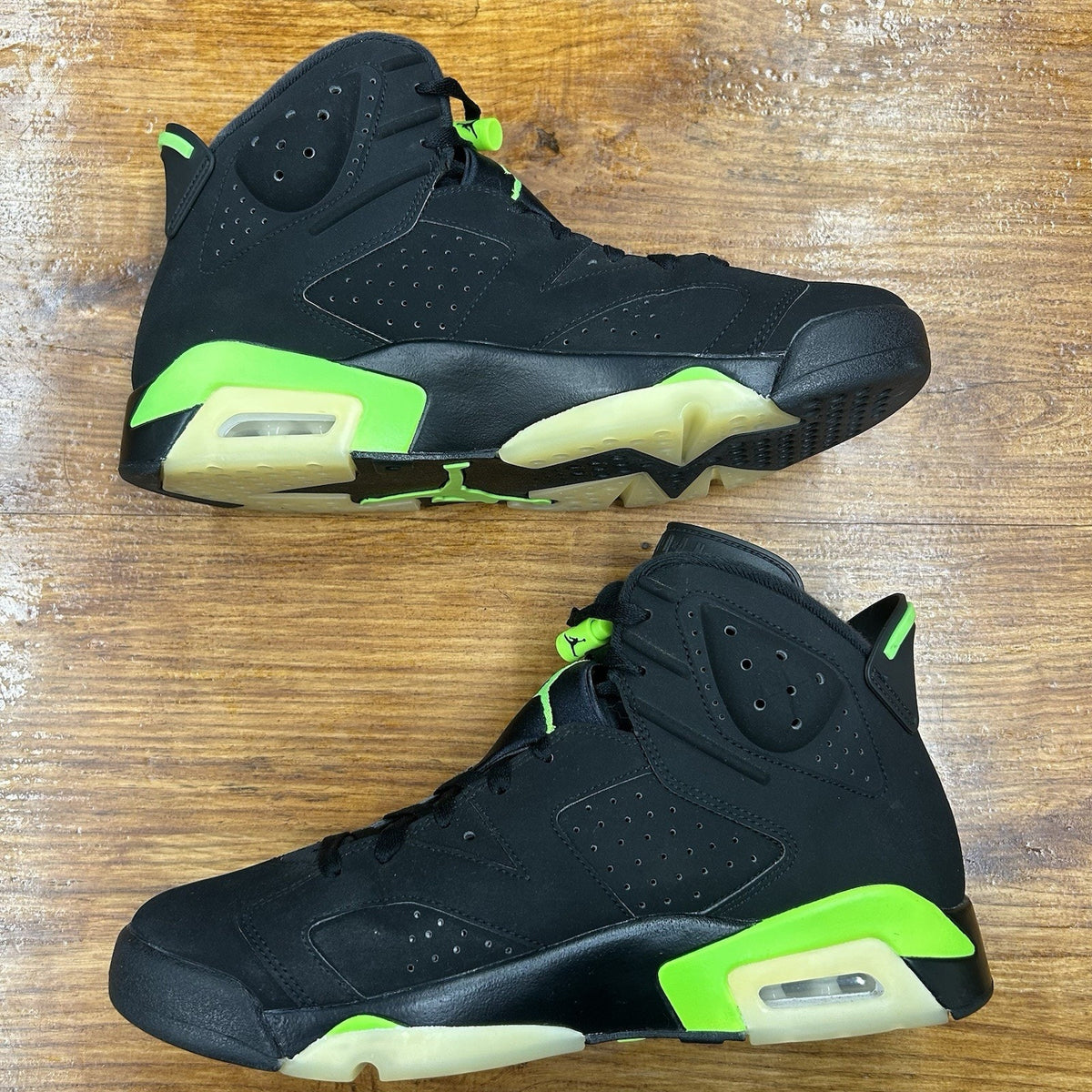 Size 12 - Jordan 6 Retro Electric Green 2021 Lightly Worn