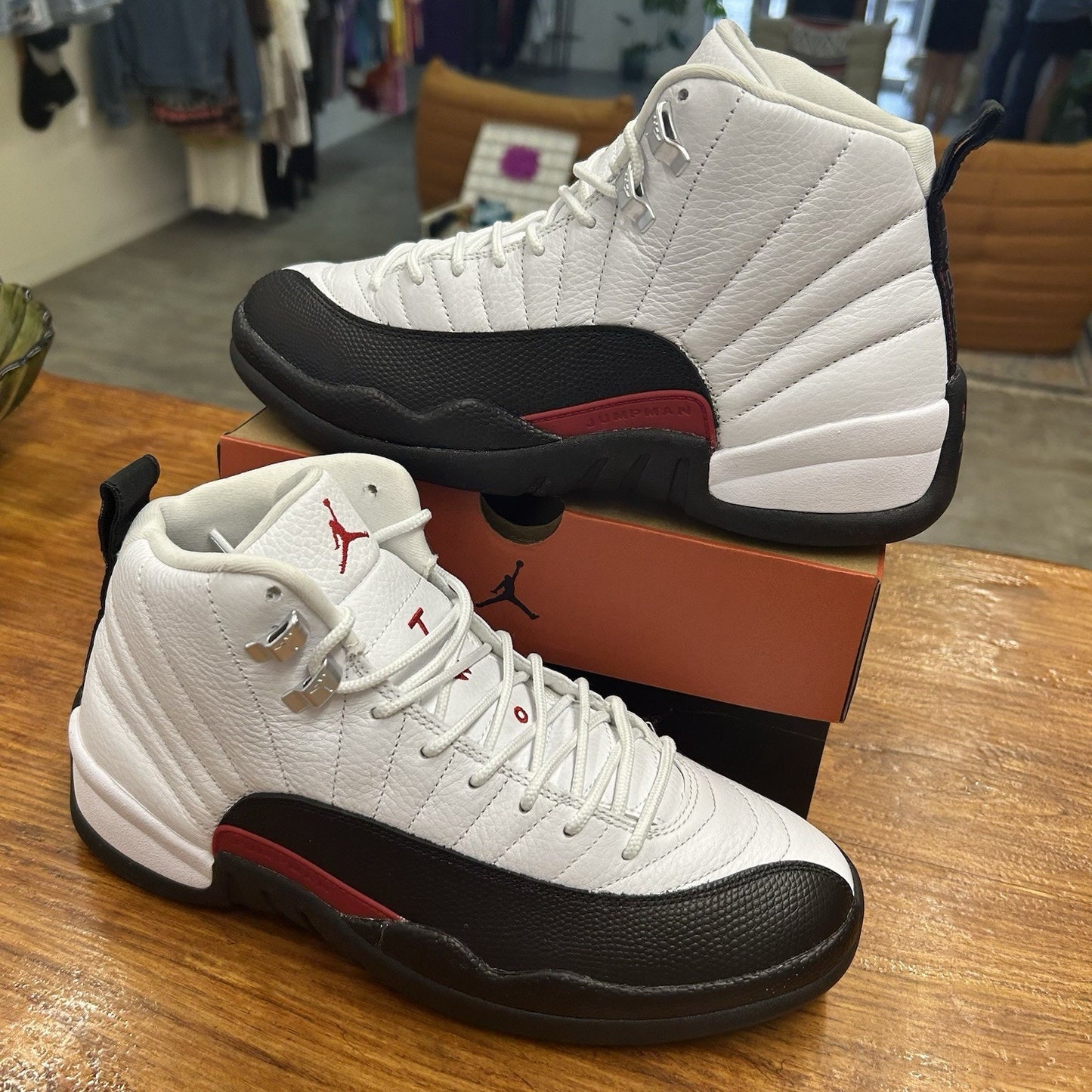 Size 9 - Jordan 12 Retro Taxi Flip