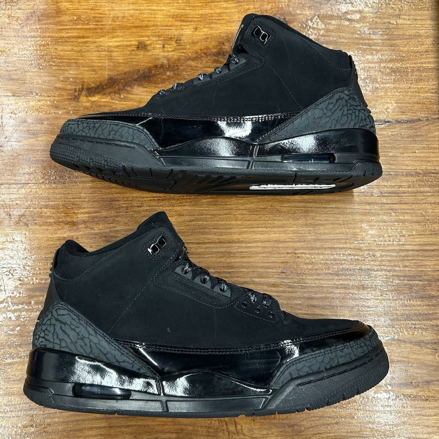 Size 11 - Air Jordan 3 Retro 2025 Black Cat Lightly Worn