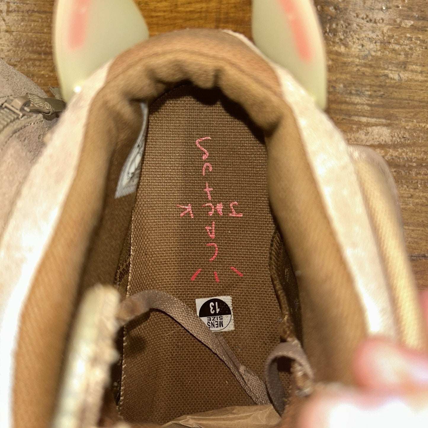 Size 13 - Jordan 6 x Travis Scott British Khaki