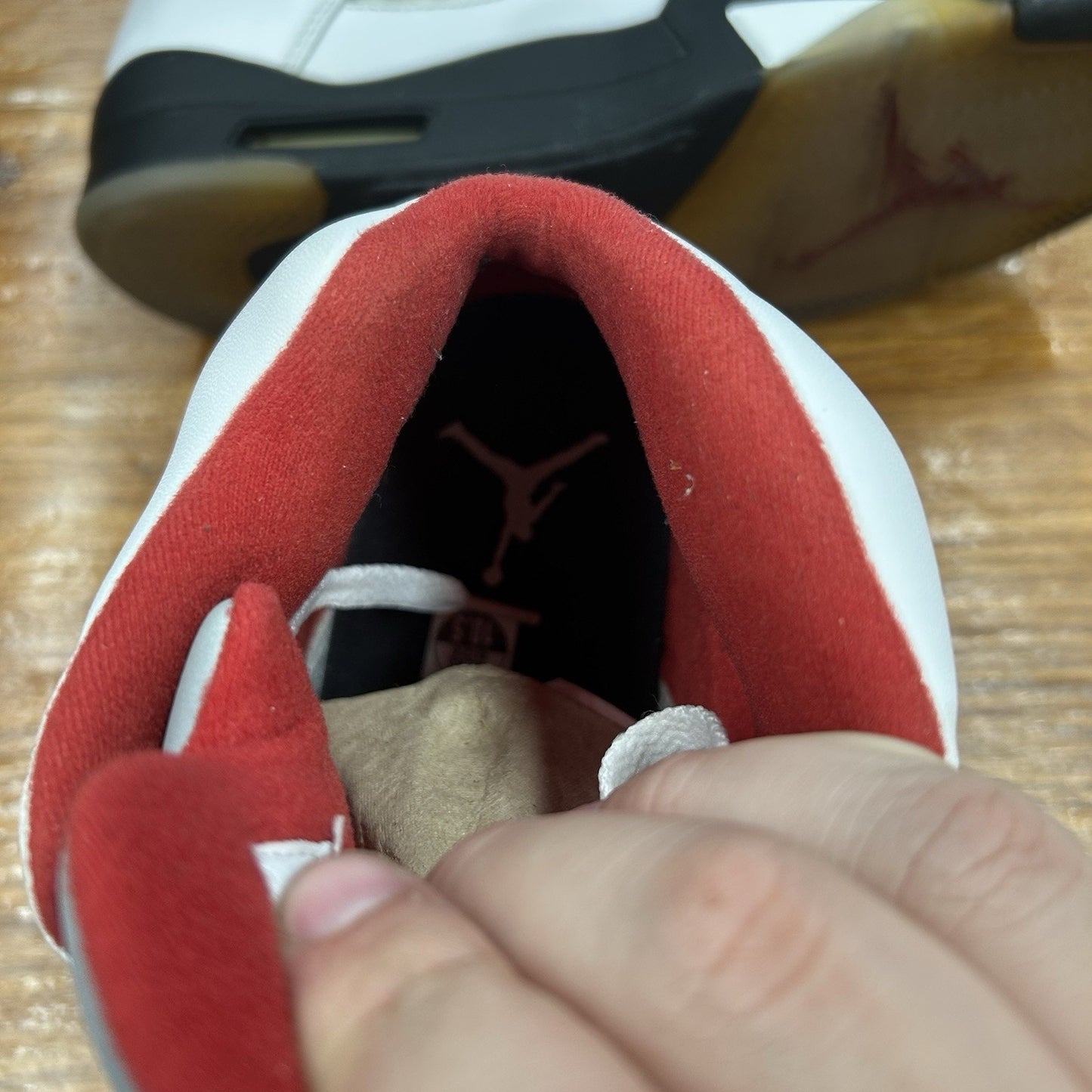 Size 10.5 - Jordan 5 Retro 2013 Fire Red