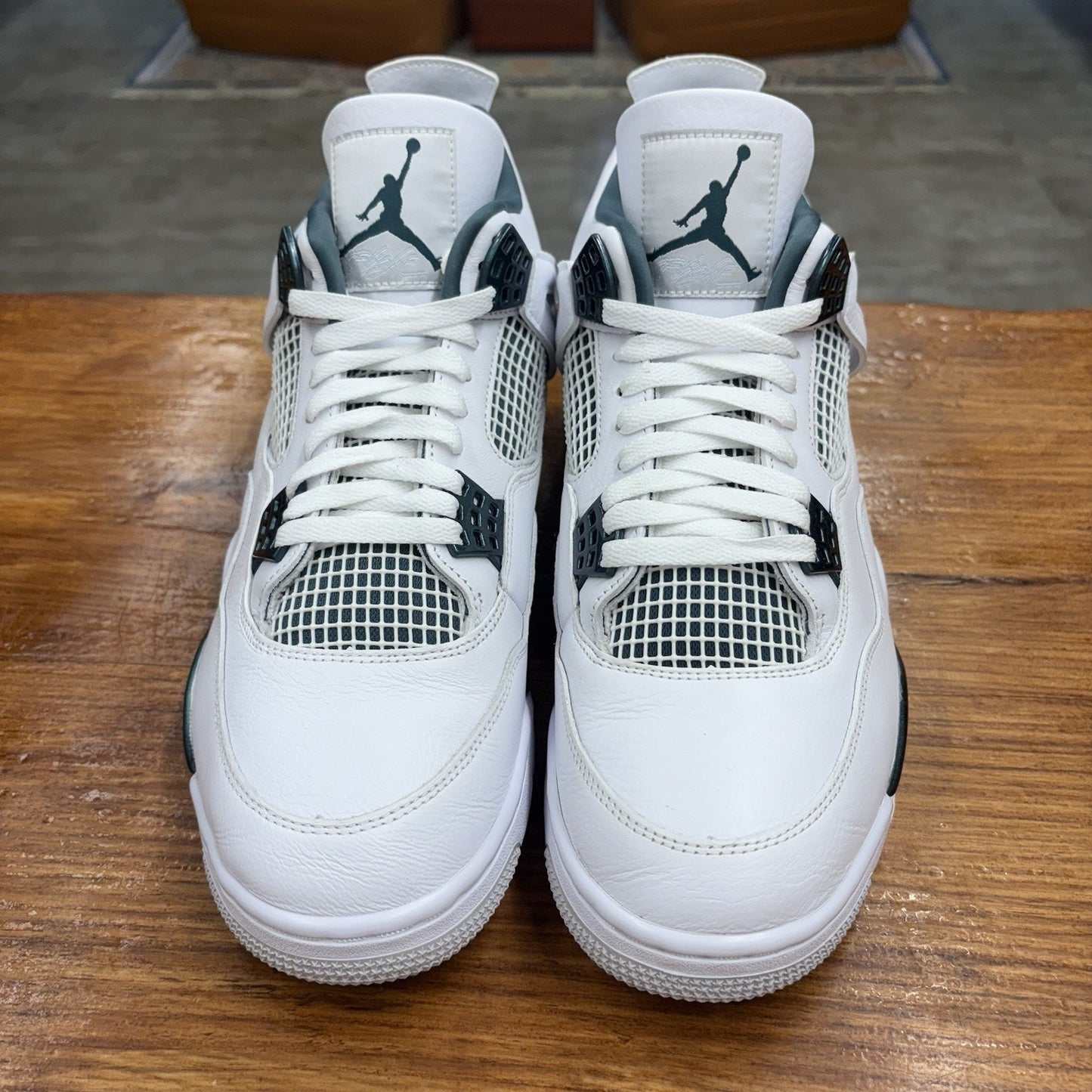 Size 12 - Air Jordan 4 Retro Oxidized Green Worn Once