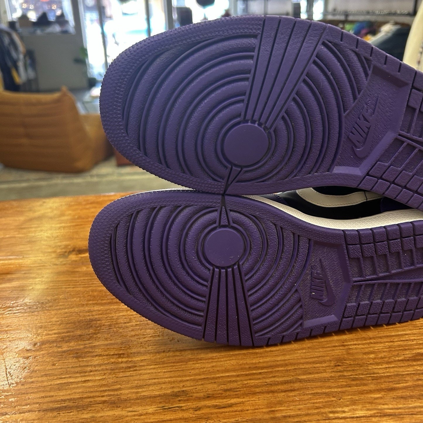 Size 10 - Air Jordan 1 Low Court Purple