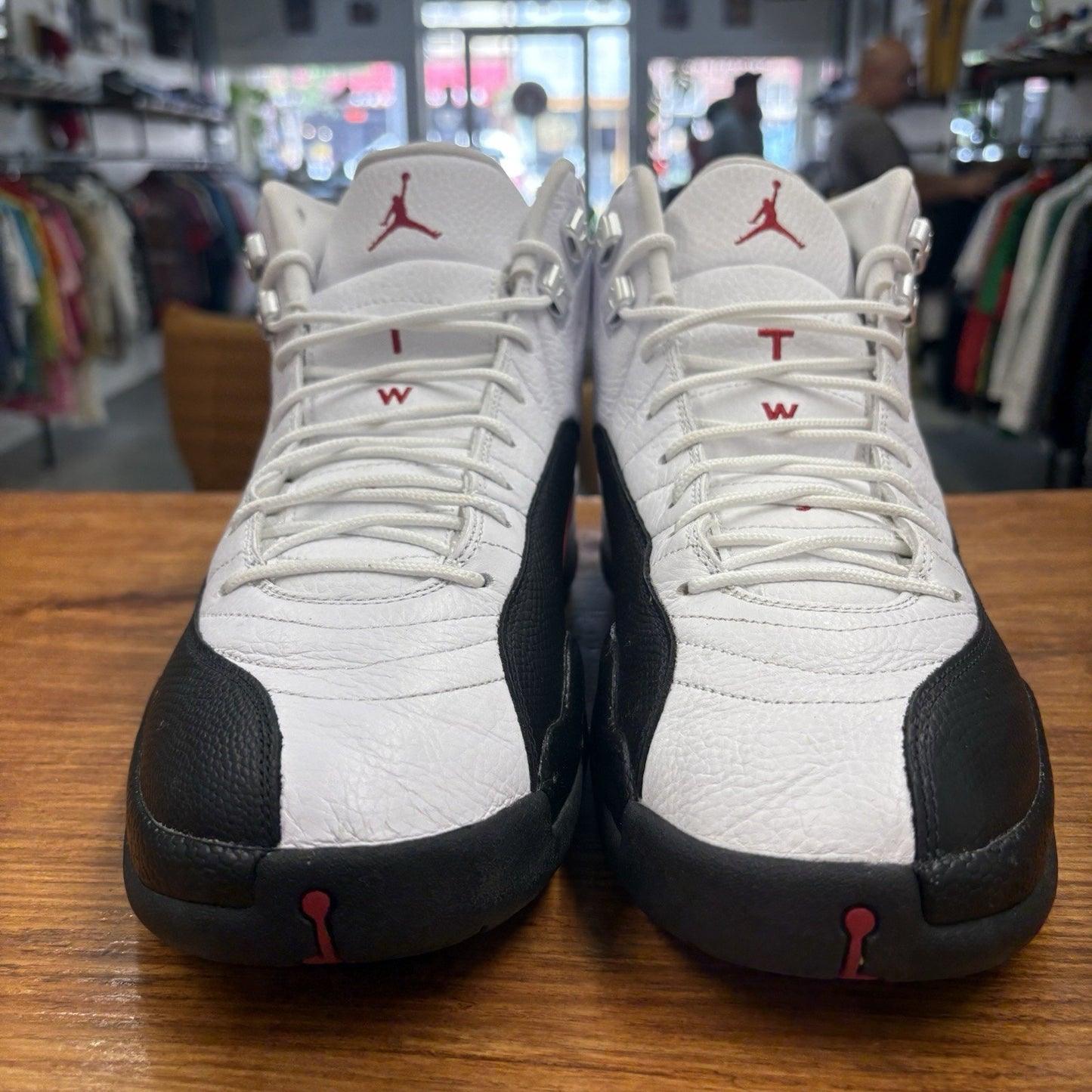 Size 13 - Air Jordan 12 Retro Taxi Flip Lightly Worn OG All