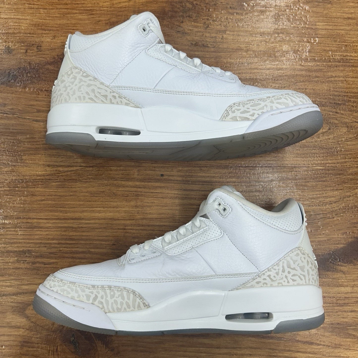 Size 11 - Air Jordan 3 Retro Triple White