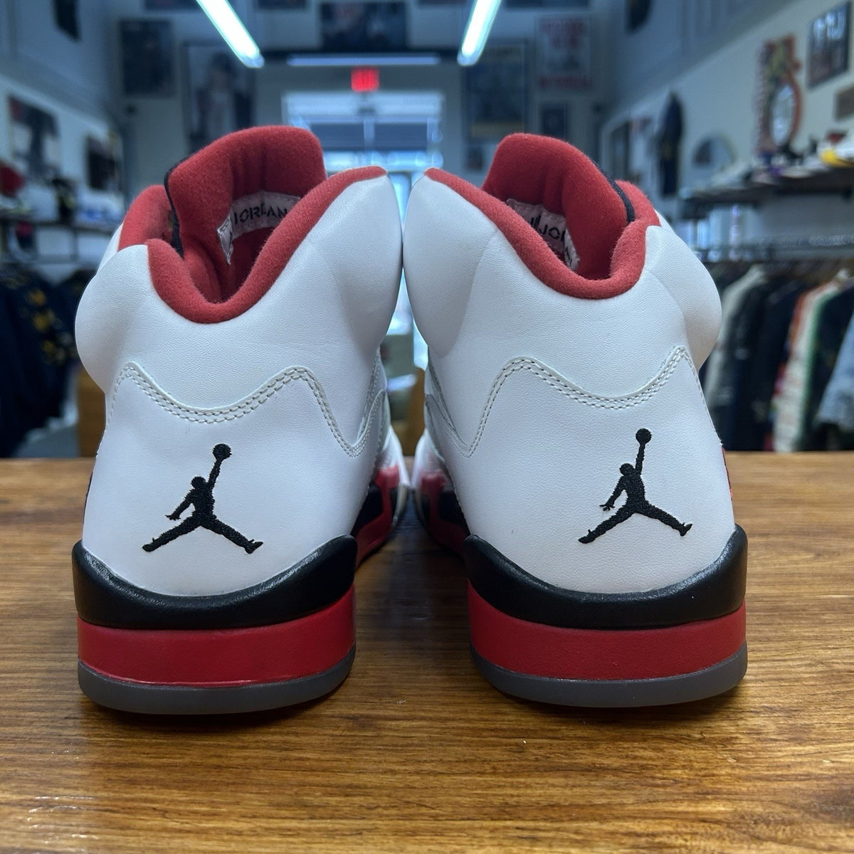 Size 11.5 - Air Jordan 5 Retro 2013 Fire Red Lightly Worn