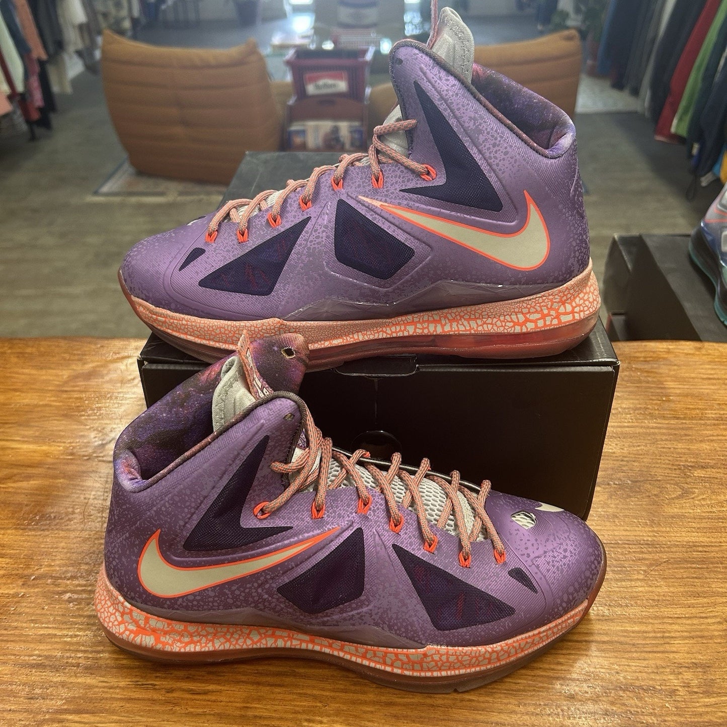Size 10.5 - LeBron 10 All Star Extraterrestrial