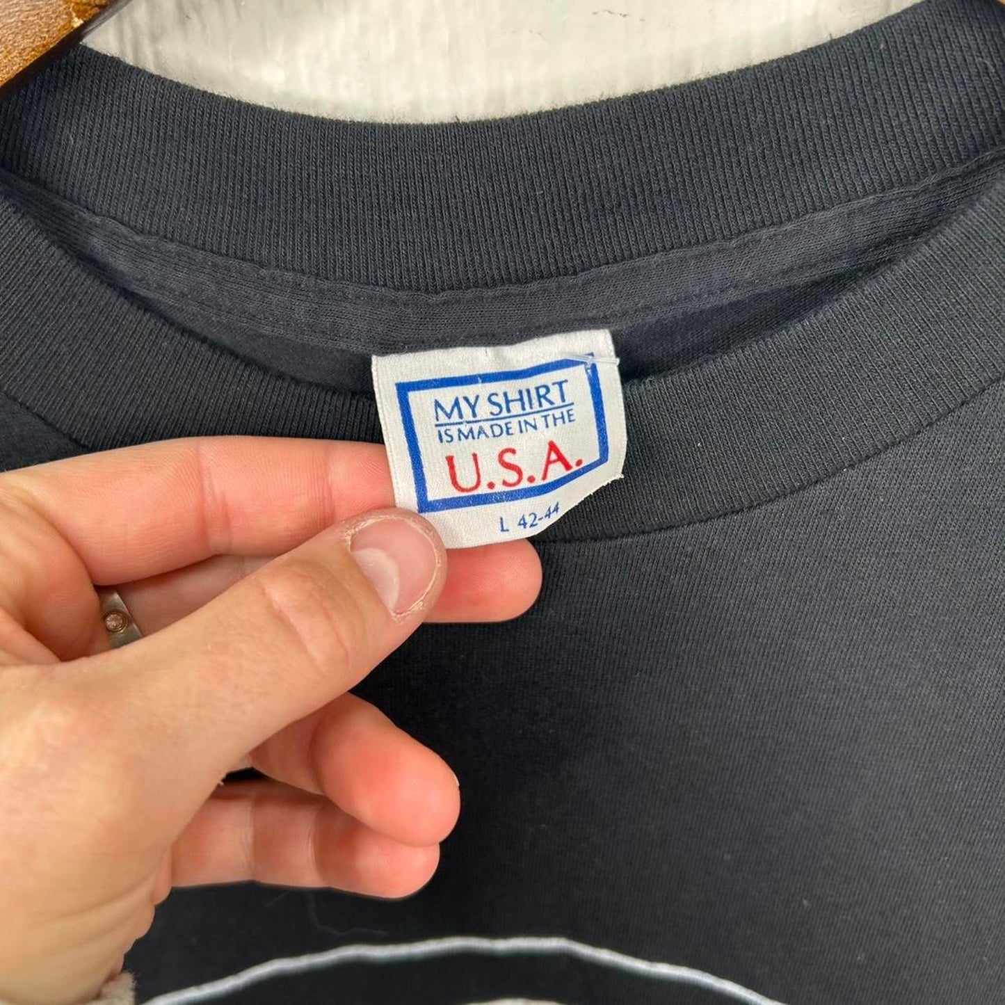 Vintage 90’s Bat Man Graphic Tee (L)