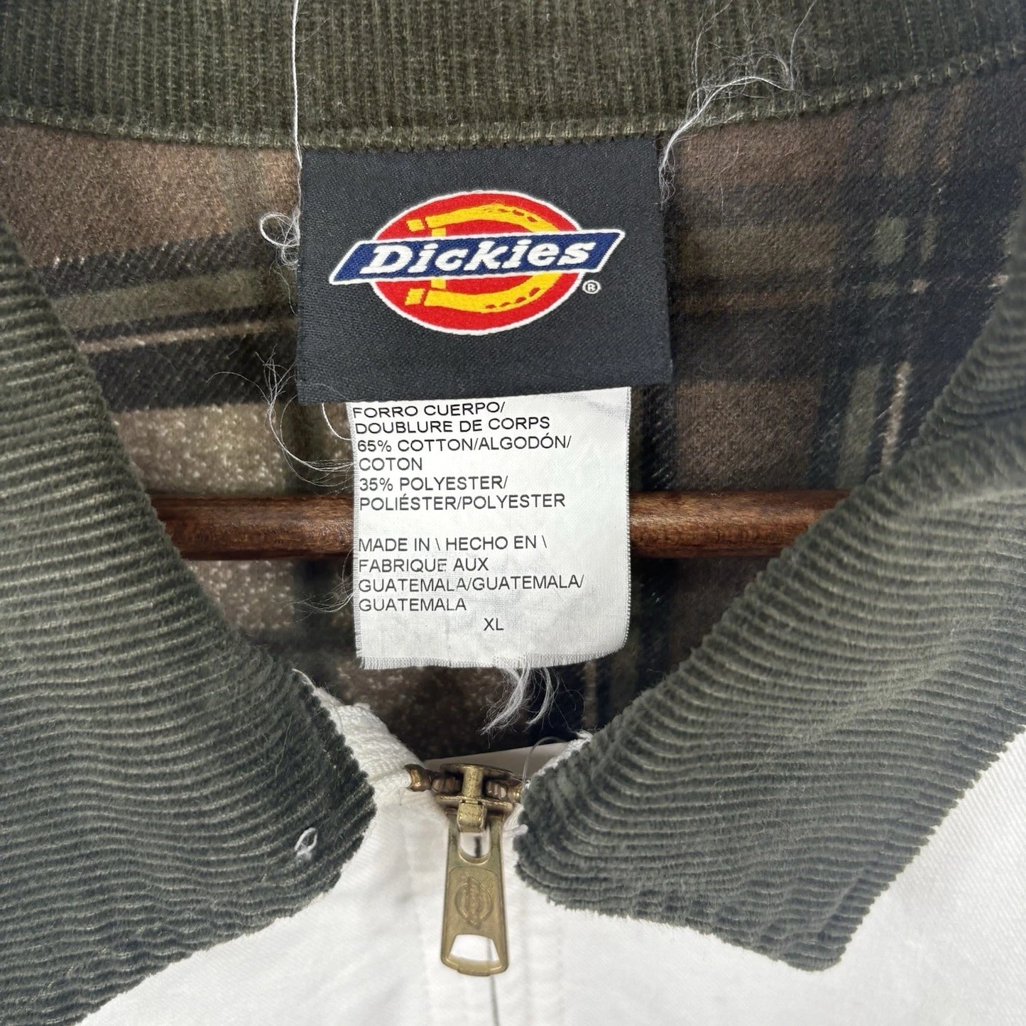 Vintage 90's Canvas Detroit Style Dickies Jacket (XL)